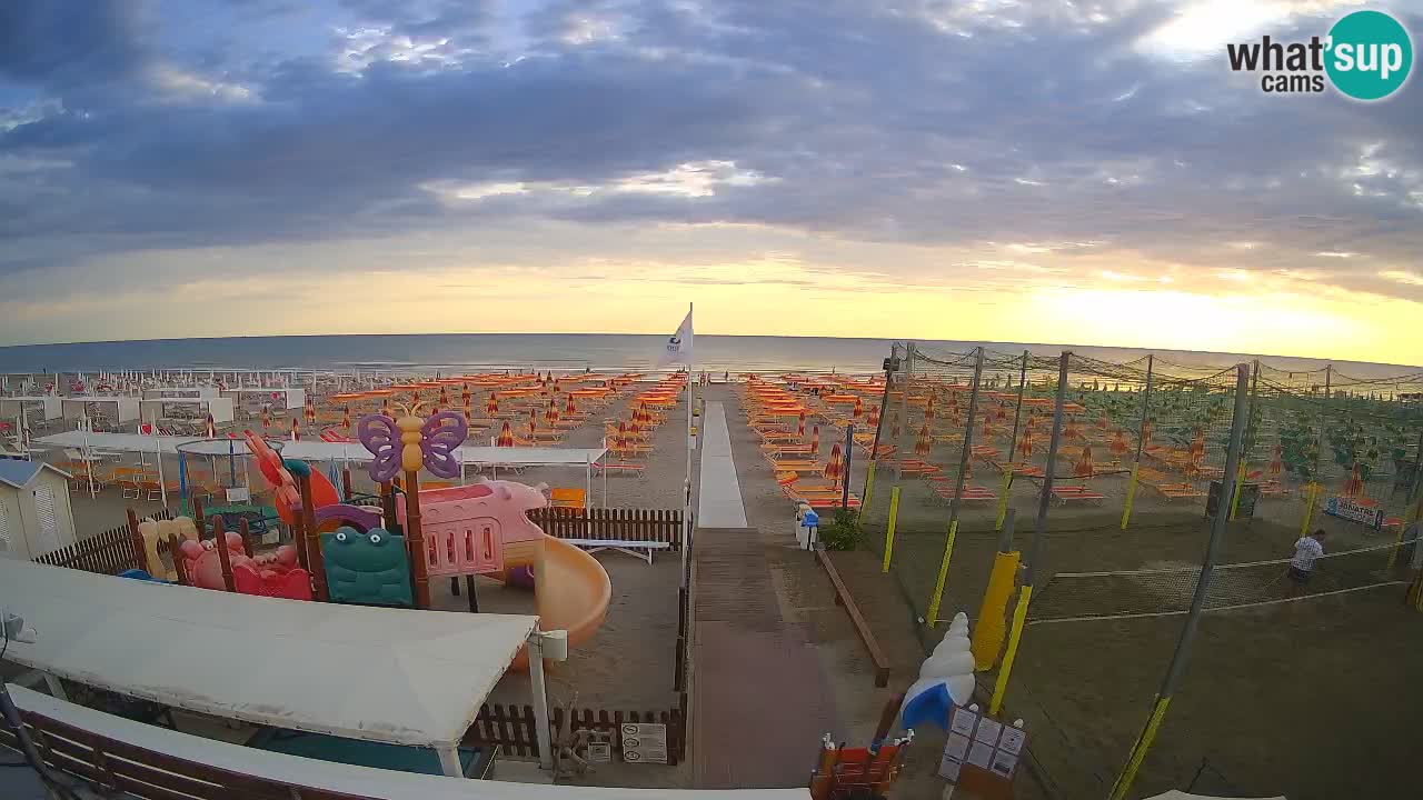 Riccione web kamera – Plaža Zona 3
