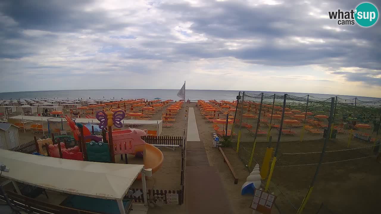 Webcam Strand Riccione – Spiaggia Zona 3 Riccione