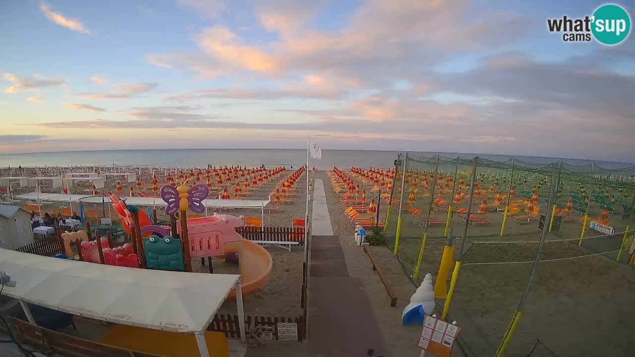 Riccione webcam – Zona 3 Riccione beach