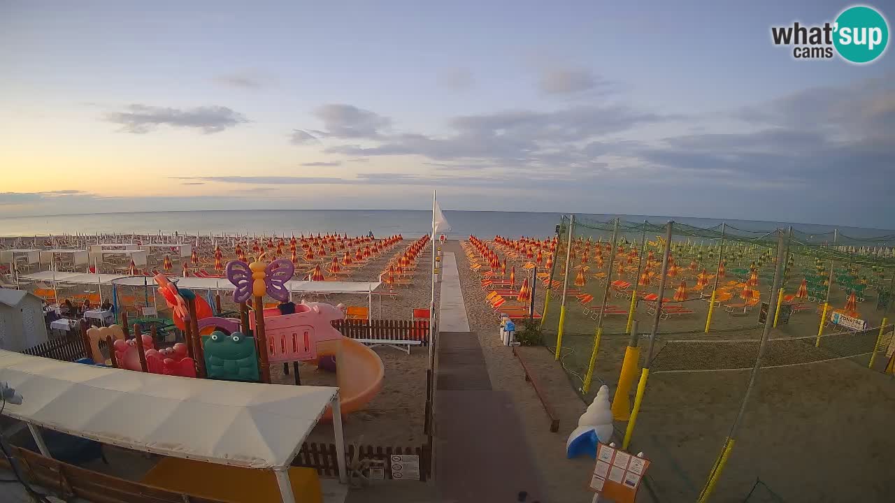 Webcam Strand Riccione – Spiaggia Zona 3 Riccione