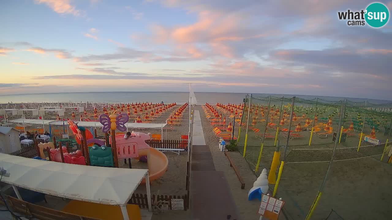 Cámara web de Riccione – Playa Zona 3