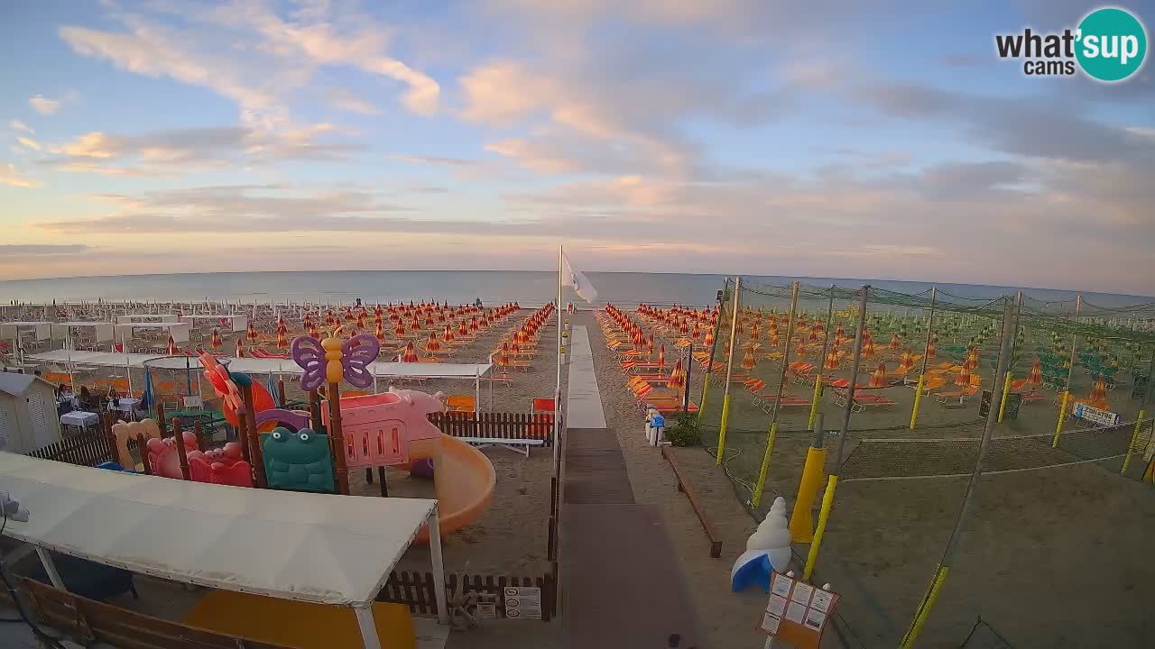 Riccione web kamera – Plaža Zona 3