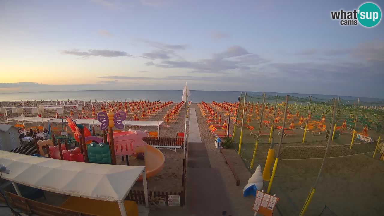 Webcam Strand Riccione – Spiaggia Zona 3 Riccione
