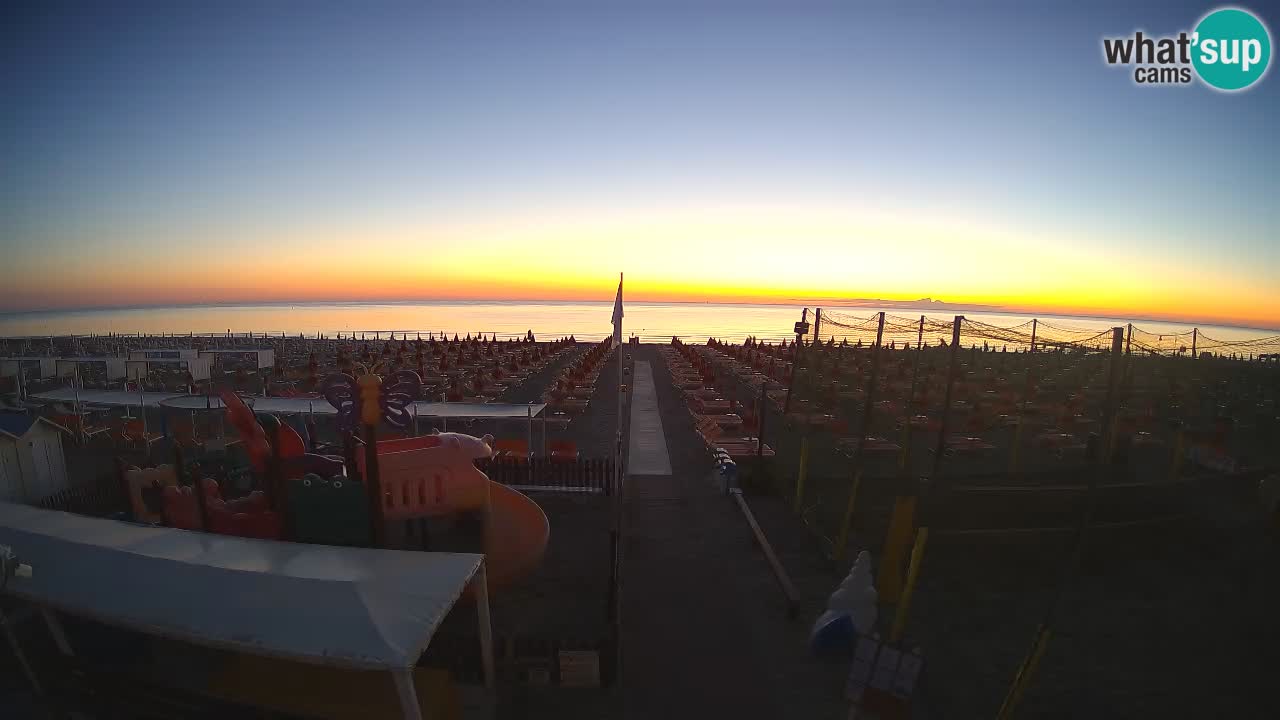Riccione web kamera – Plaža Zona 3