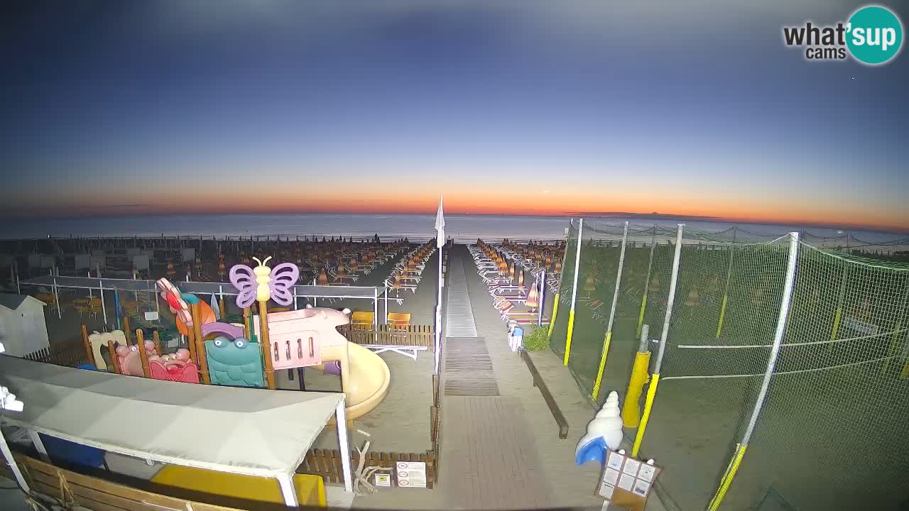 Webcam météo de Riccione – Plage Zona 3