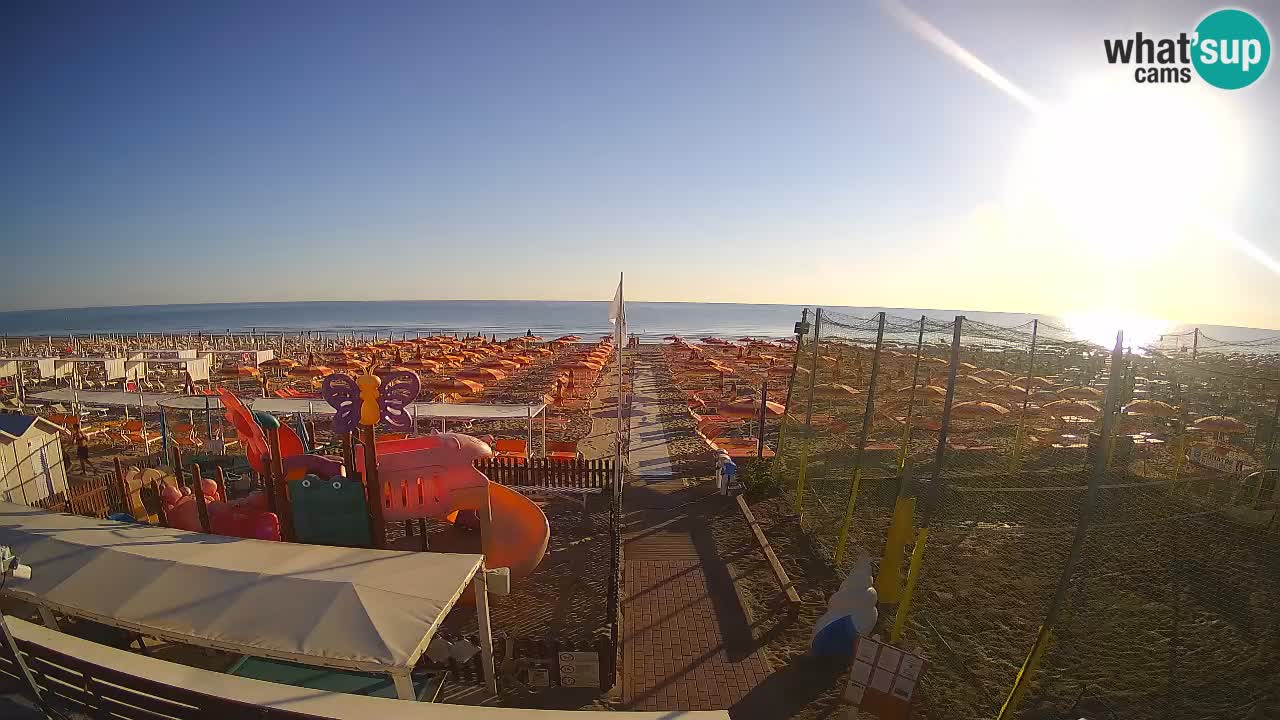 Webcam météo de Riccione – Plage Zona 3