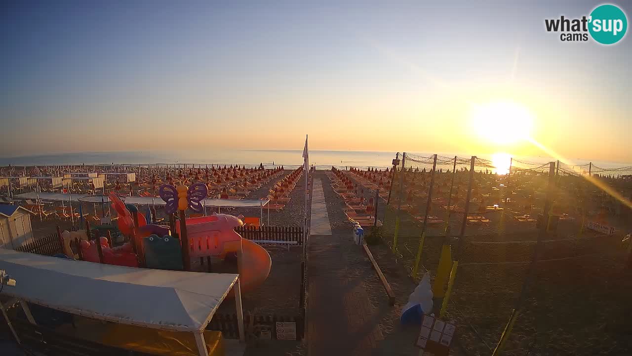 Cámara web de Riccione – Playa Zona 3
