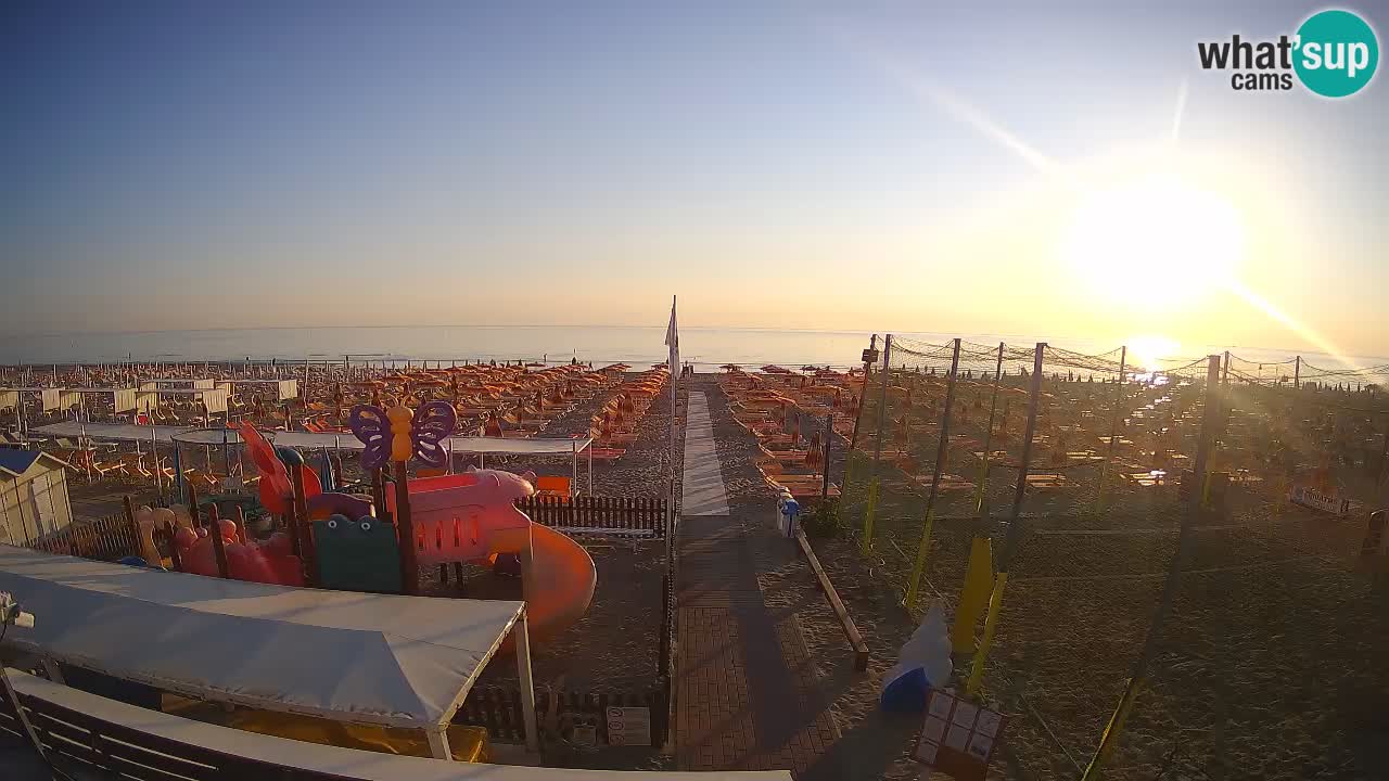 Riccione web kamera – Plaža Zona 3