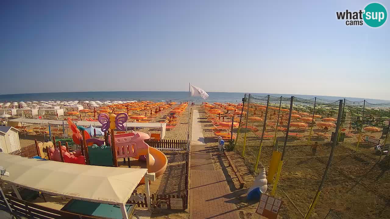 Webcam météo de Riccione – Plage Zona 3