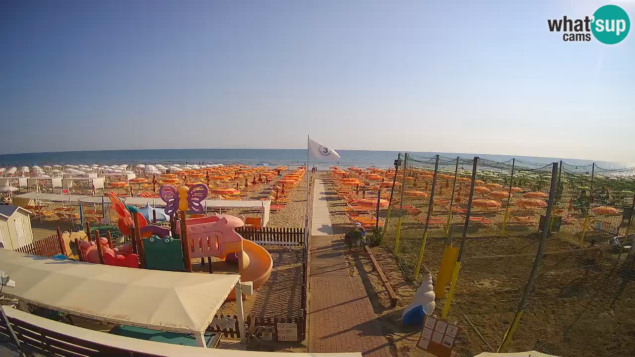 Webcam météo de Riccione – Plage Zona 3