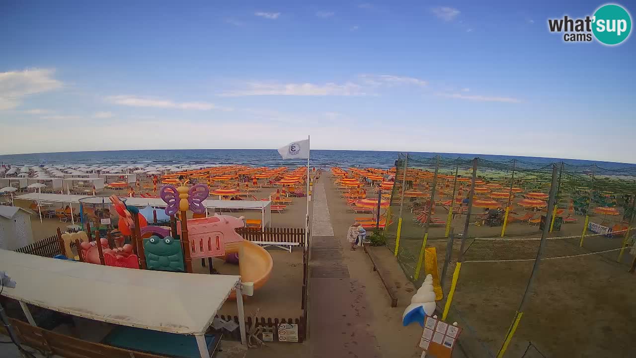 Riccione web kamera – Plaža Zona 3
