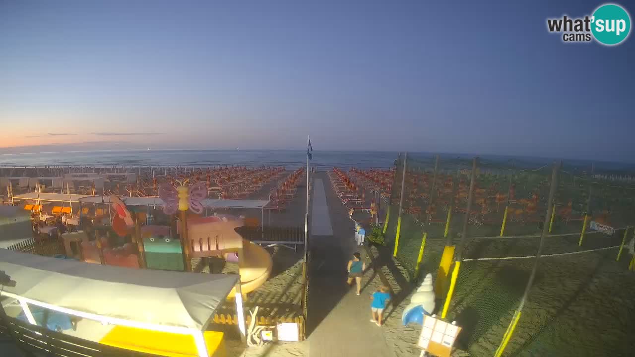 Cámara web de Riccione – Playa Zona 3