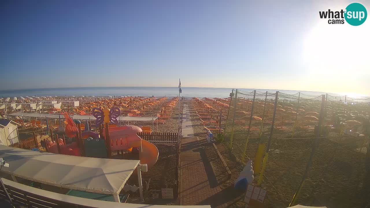 Cámara web de Riccione – Playa Zona 3
