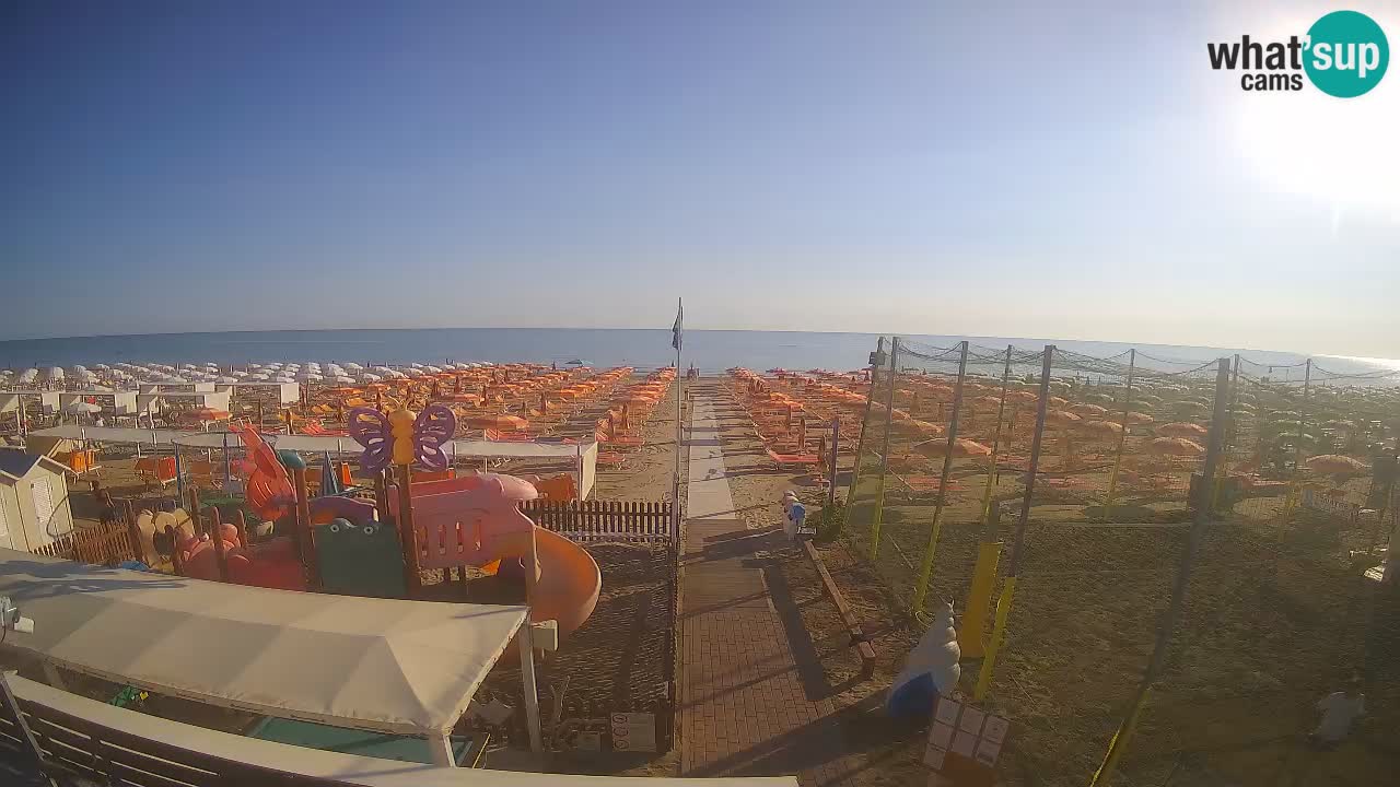 Webcam Strand Riccione – Spiaggia Zona 3 Riccione