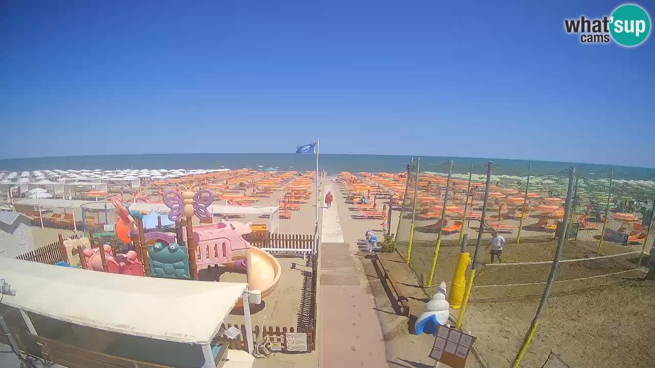 Webcam Strand Riccione – Spiaggia Zona 3 Riccione