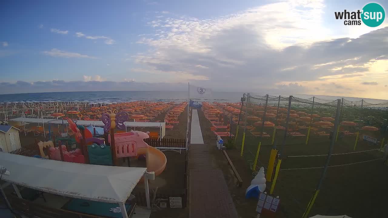 Riccione webcam – Zona 3 Riccione beach