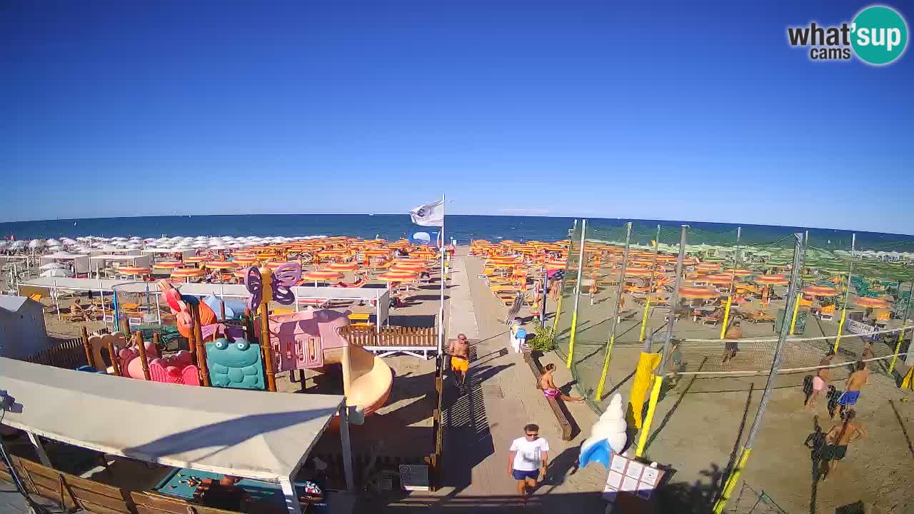 Webcam météo de Riccione – Plage Zona 3