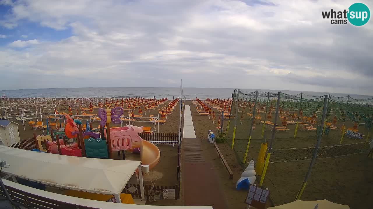 Riccione web kamera – Plaža Zona 3