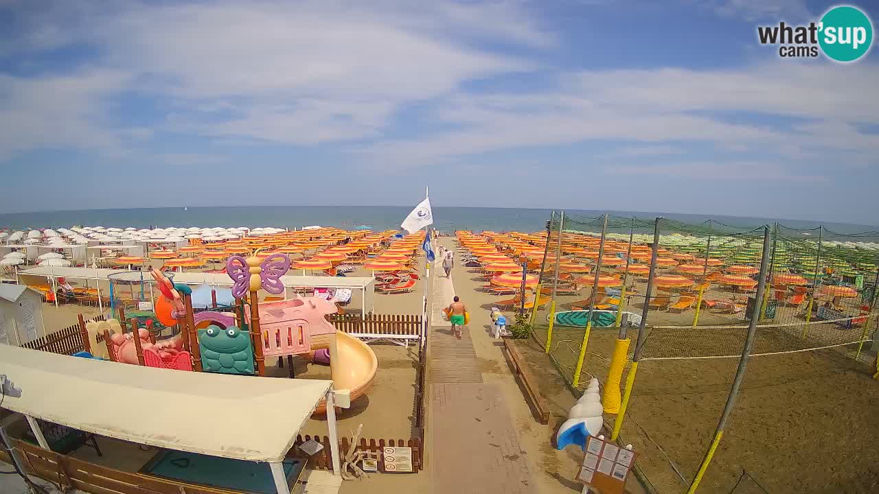 Webcam météo de Riccione – Plage Zona 3
