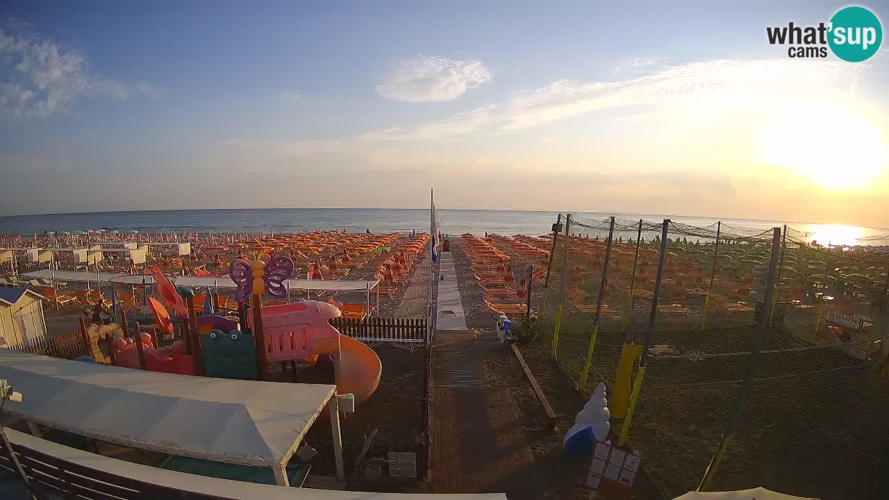 Riccione web kamera – Plaža Zona 3