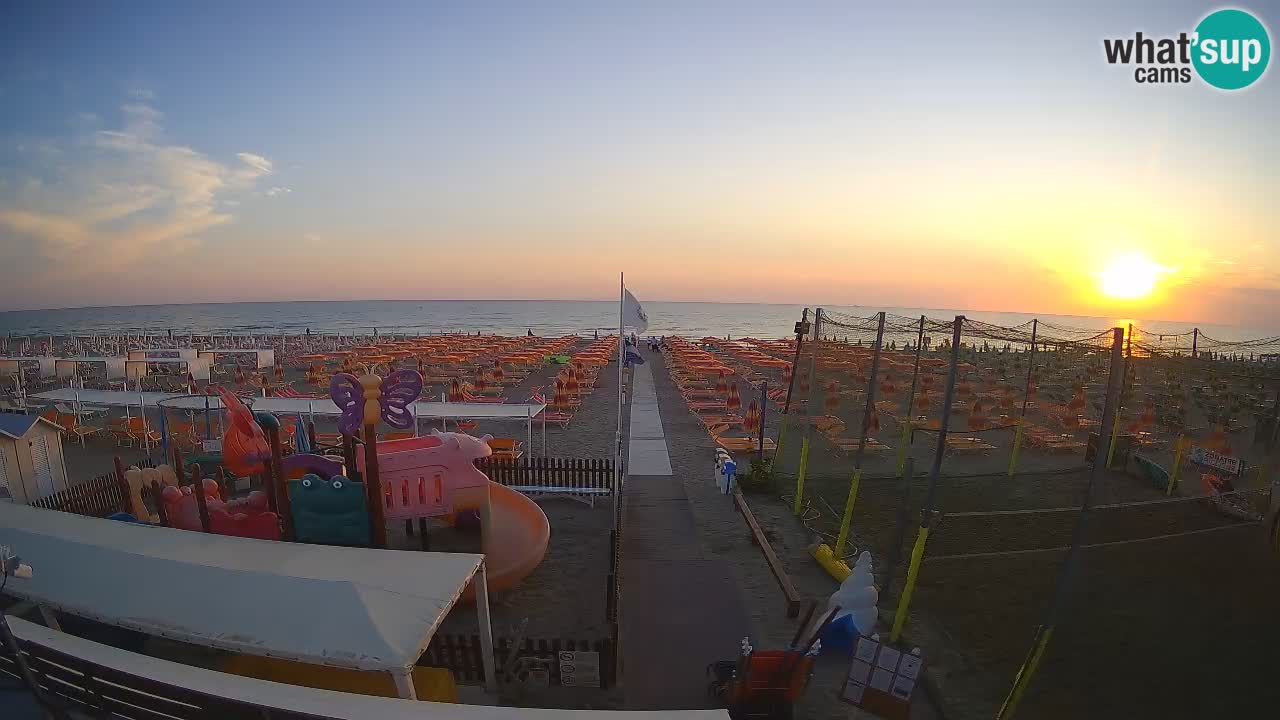 Webcam météo de Riccione – Plage Zona 3