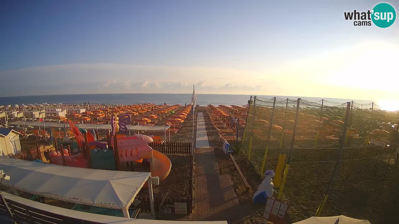 Webcam Strand Riccione – Spiaggia Zona 3 Riccione
