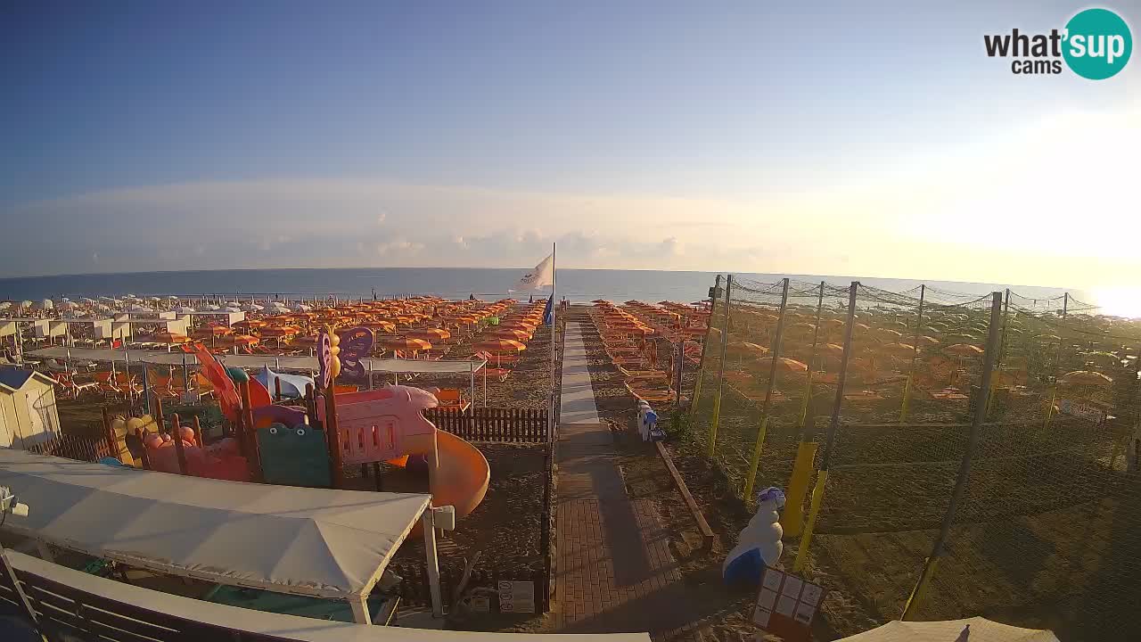 Riccione web kamera – Plaža Zona 3