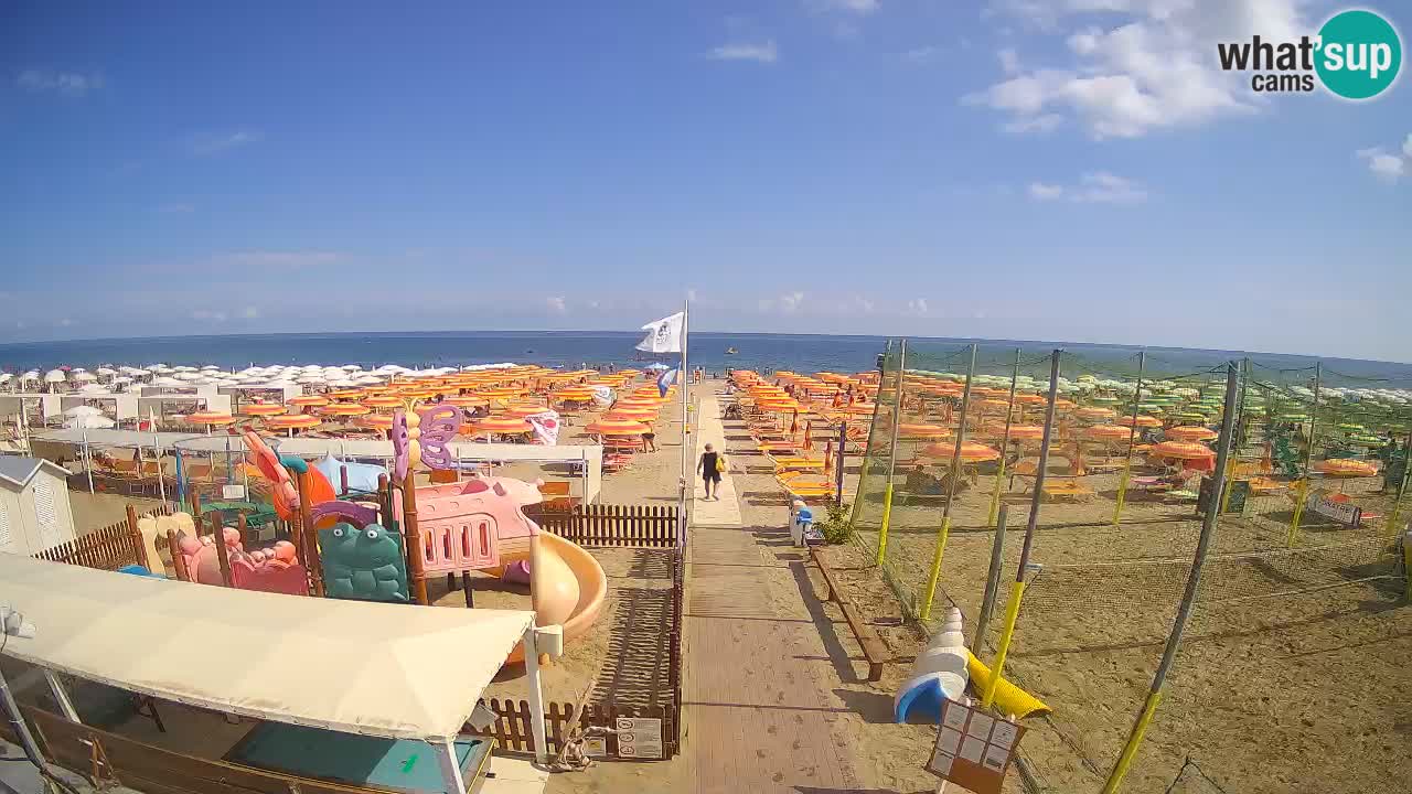 Cámara web de Riccione – Playa Zona 3