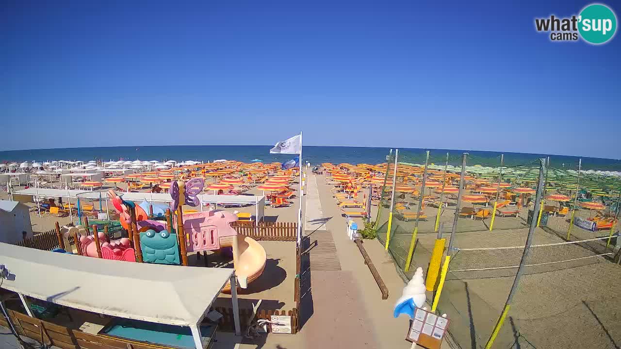 Webcam Strand Riccione – Spiaggia Zona 3 Riccione