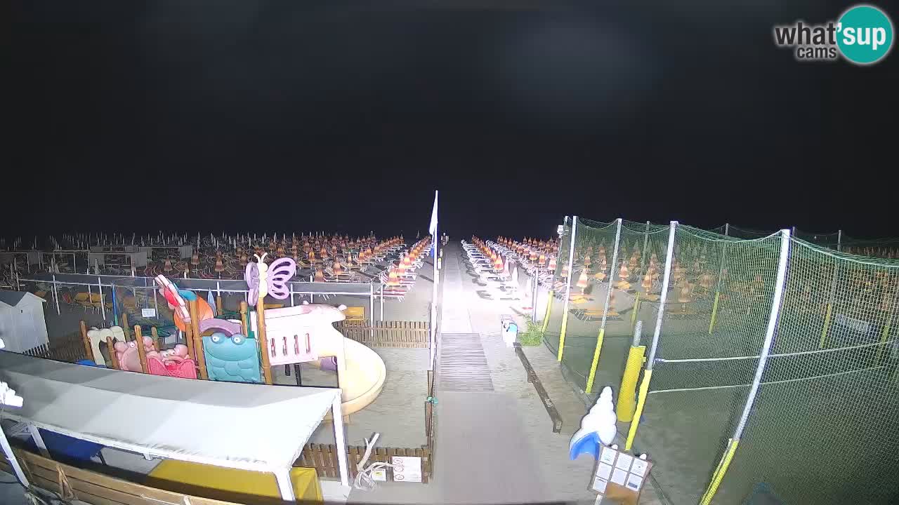Webcam météo de Riccione – Plage Zona 3