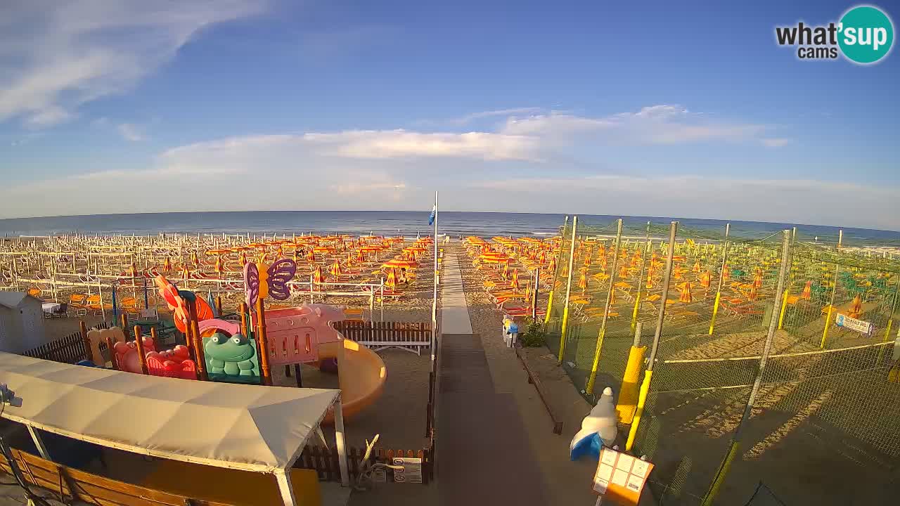 Riccione webcam – Zona 3 Riccione beach