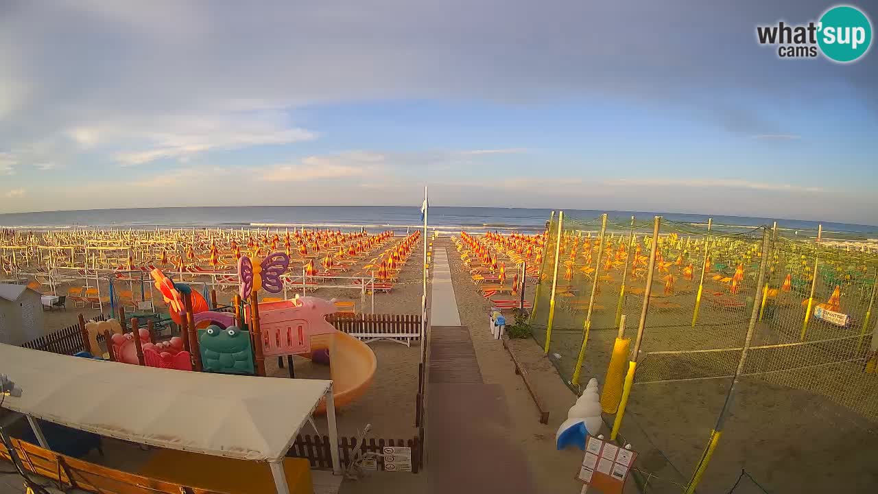 Riccione web kamera – Plaža Zona 3