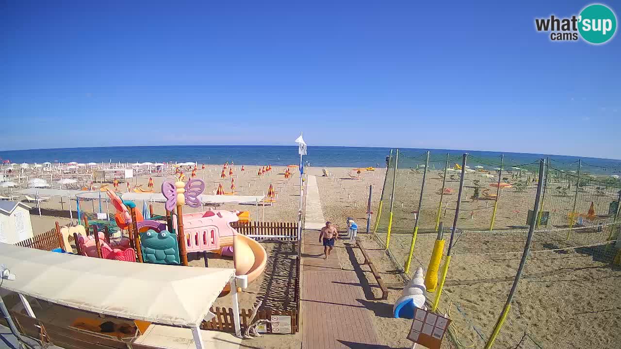 Kamera v živo Riccione – Plaža Zona 3 Riccione