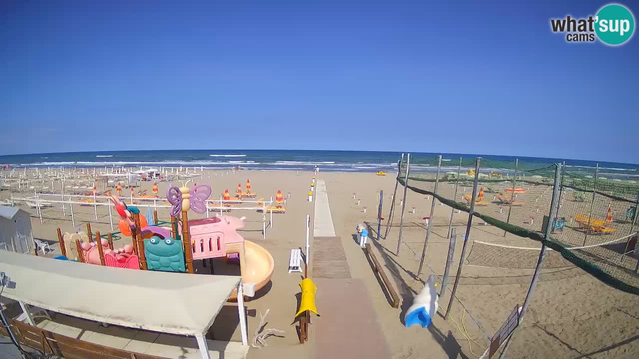 Webcam météo de Riccione – Plage Zona 3