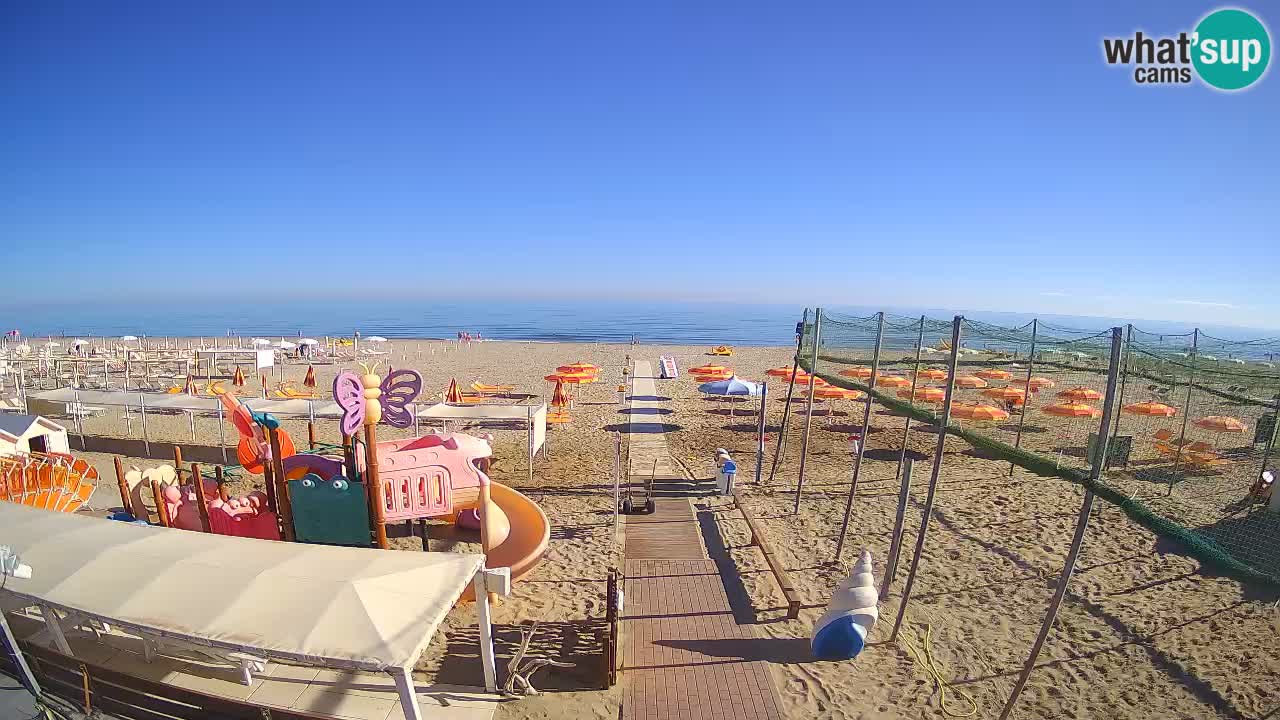 Riccione web kamera – Plaža Zona 3