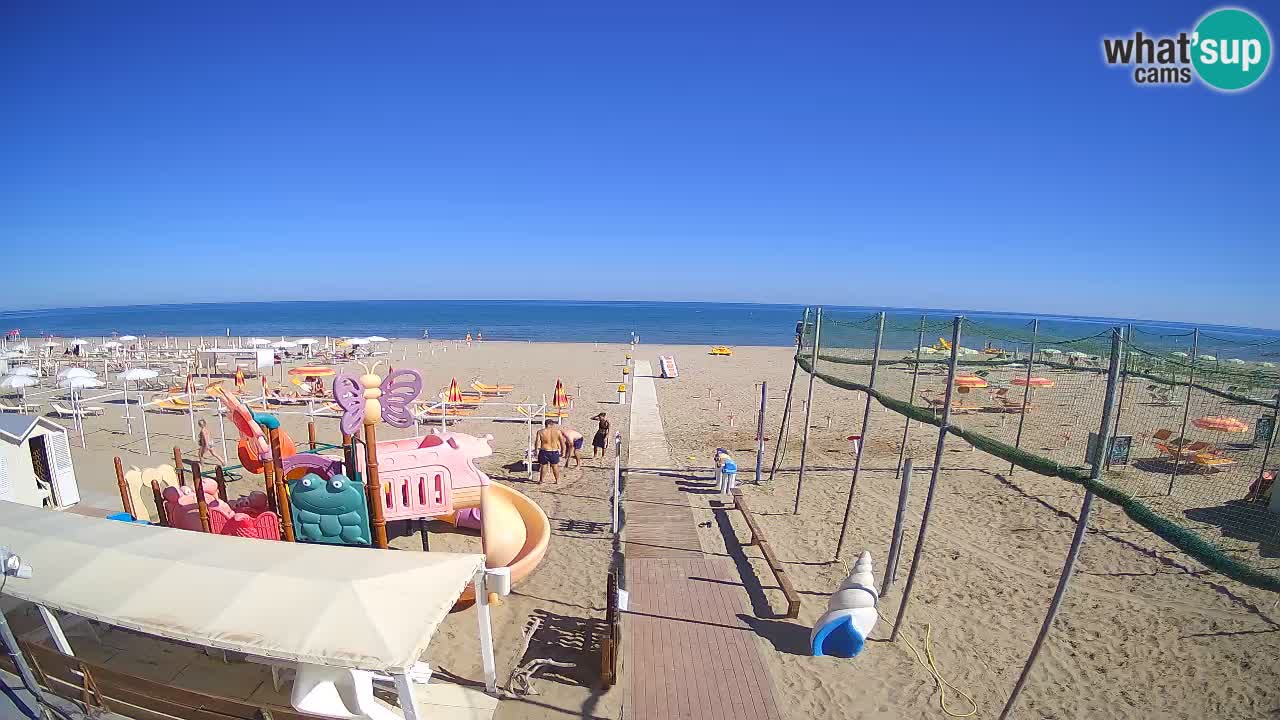 Riccione web kamera – Plaža Zona 3