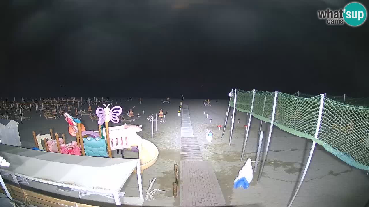Webcam météo de Riccione – Plage Zona 3