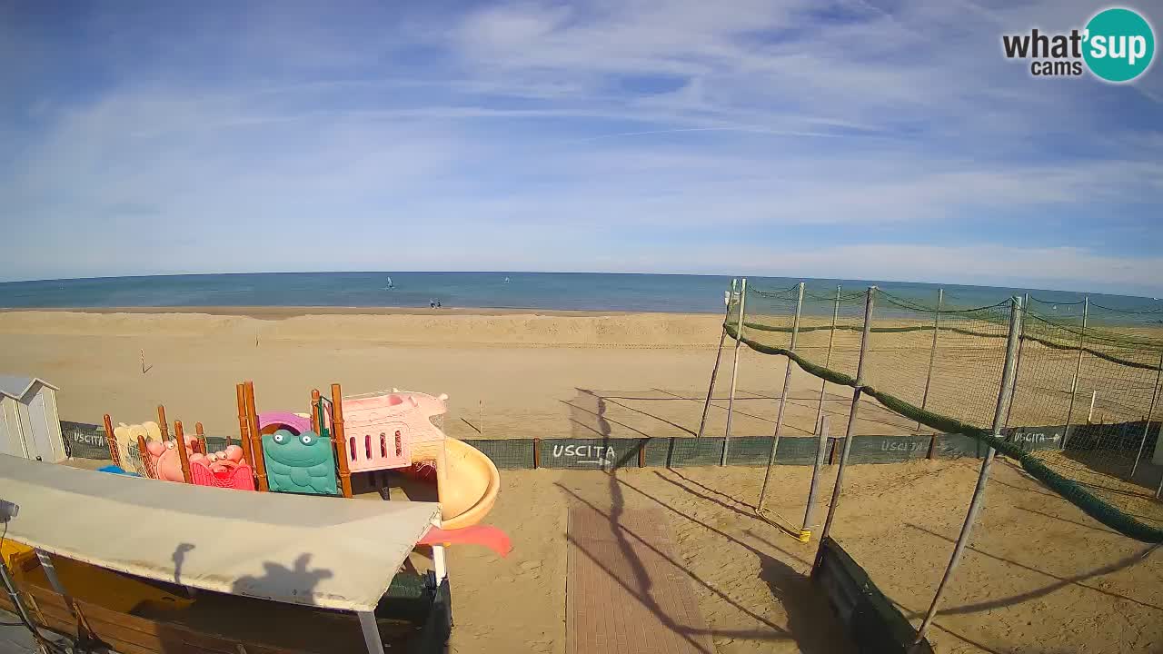 Webcam météo de Riccione – Plage Zona 3
