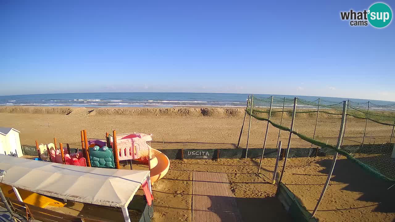 Webcam météo de Riccione – Plage Zona 3