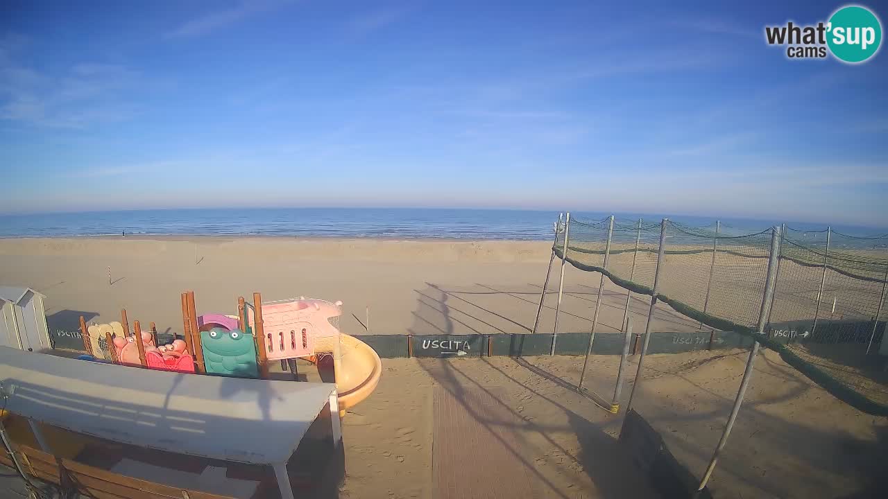 Webcam météo de Riccione – Plage Zona 3