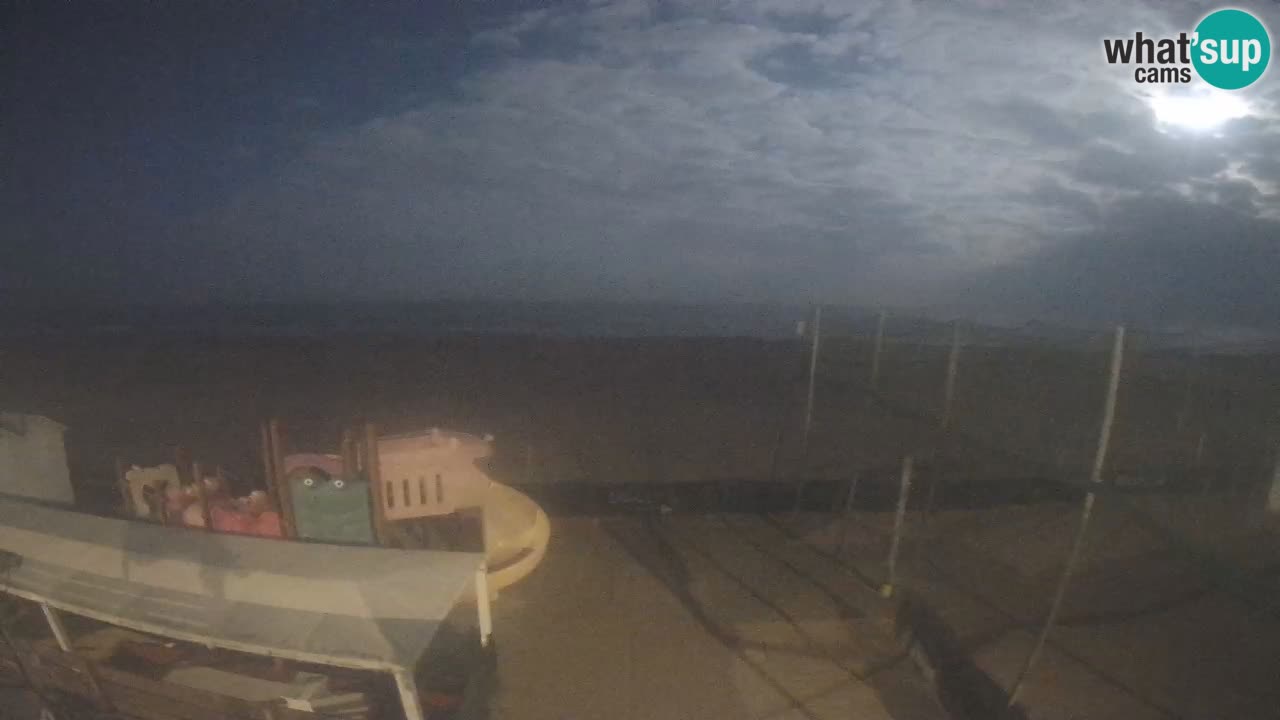 Webcam météo de Riccione – Plage Zona 3