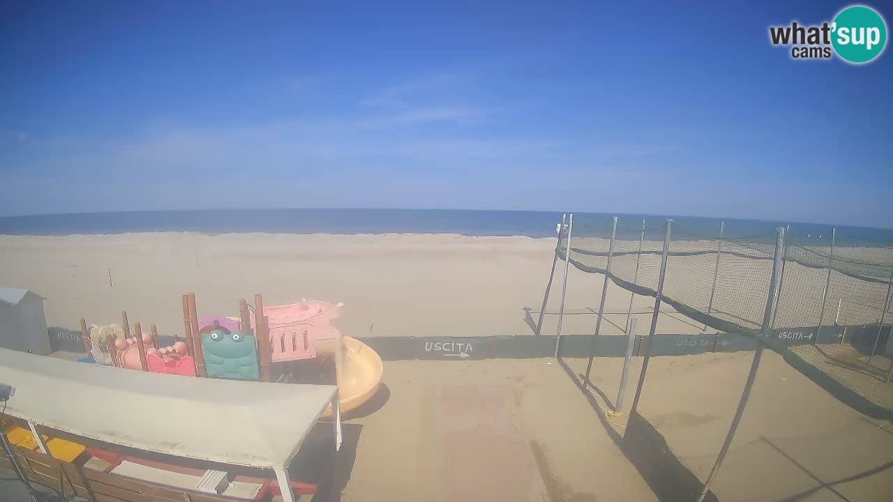 Webcam météo de Riccione – Plage Zona 3