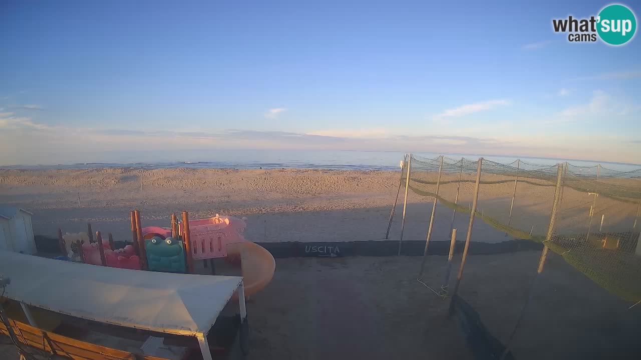 Riccione web kamera – Plaža Zona 3