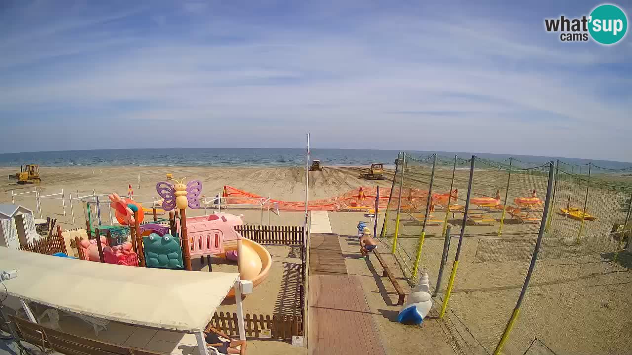 Riccione web kamera – Plaža Zona 3