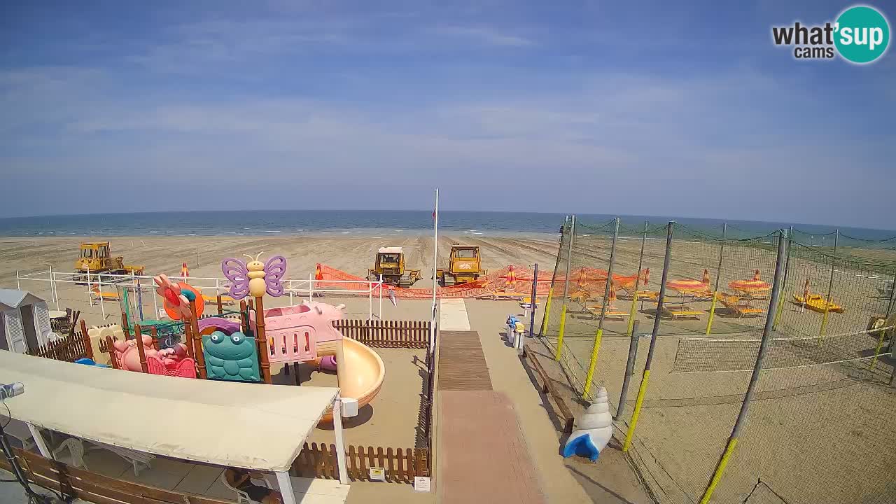 Riccione web kamera – Plaža Zona 3