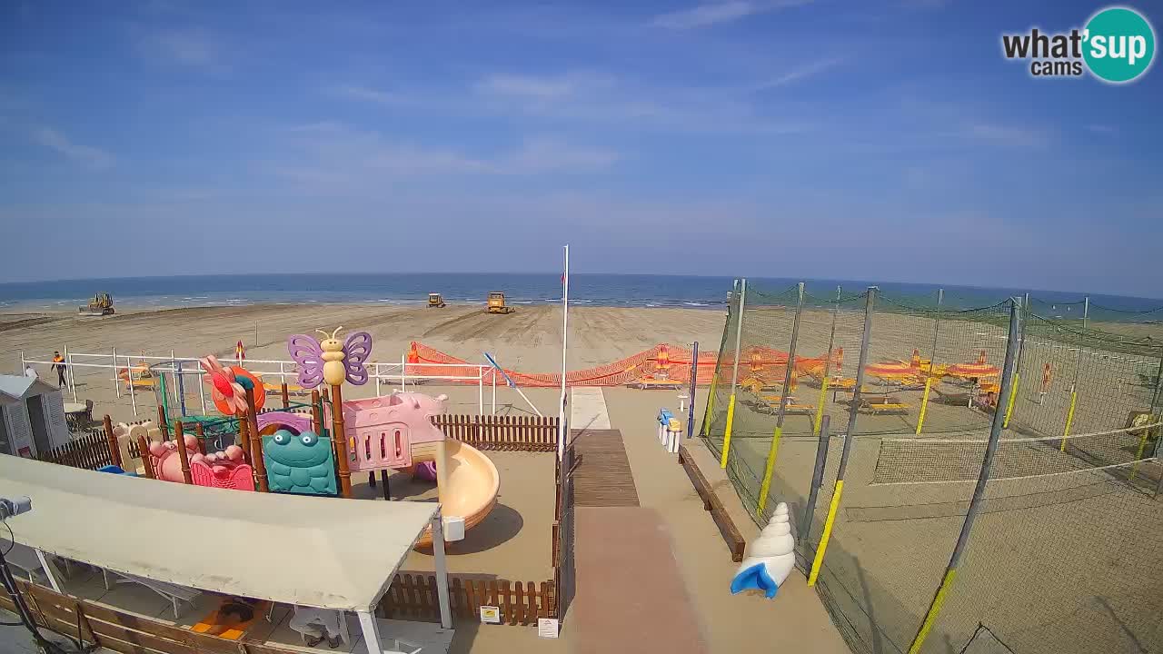 Riccione web kamera – Plaža Zona 3