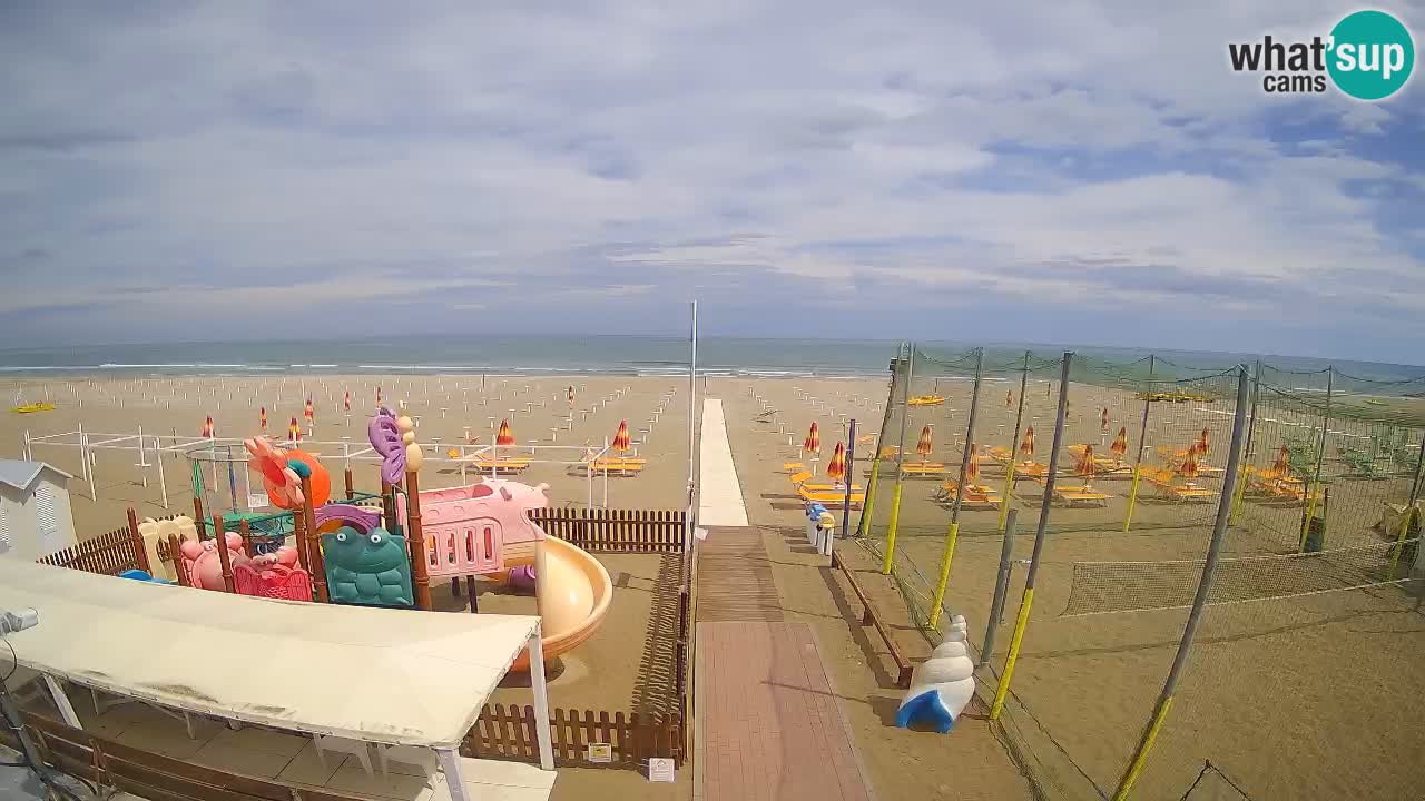 Riccione web kamera – Plaža Zona 3
