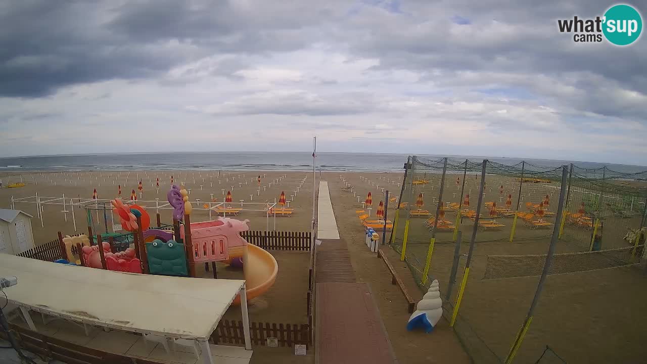 Riccione web kamera – Plaža Zona 3