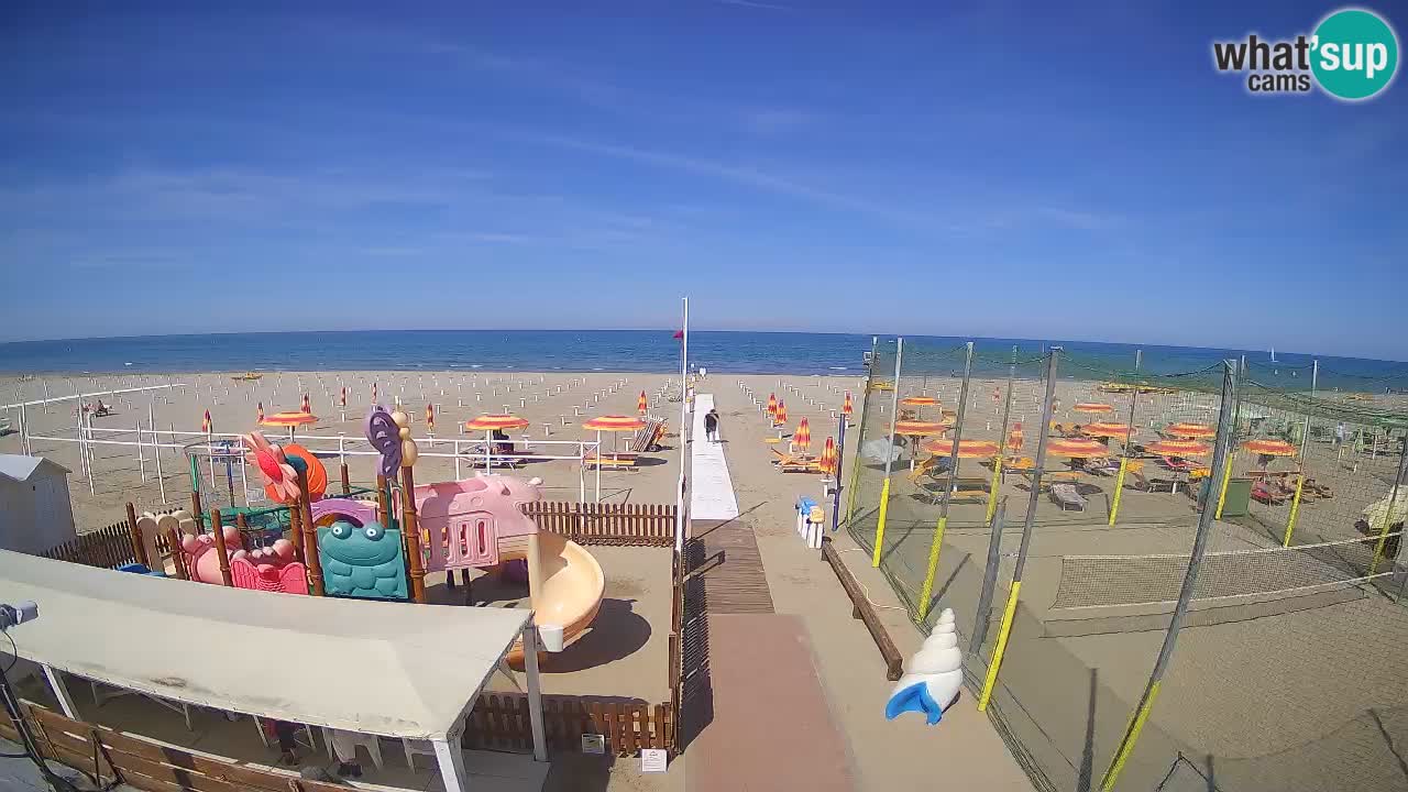 Webcam météo de Riccione – Plage Zona 3