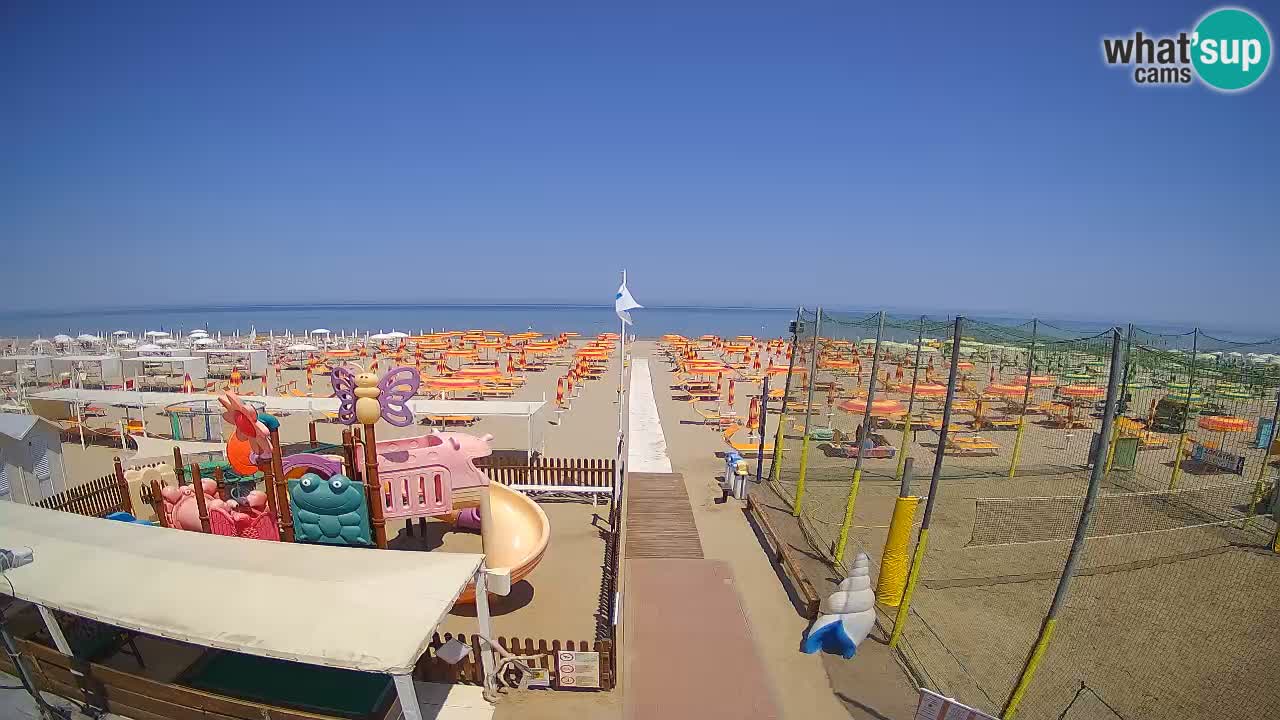 Riccione webcam – Zona 3 Riccione beach